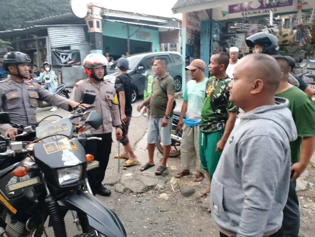 Terlibat Tawuran, Satu Pelajar Diamankan Samapta Polres Bogor Berikut Barang Bukti Sajam