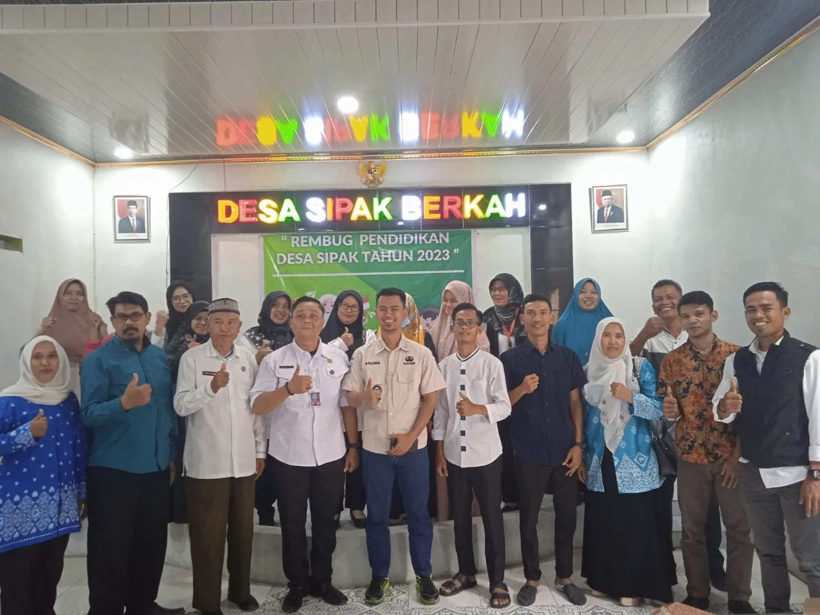 Rembug Pendidikan Desa Sipak, Diskusi Terarah Demi Kemajuan Pendidikan