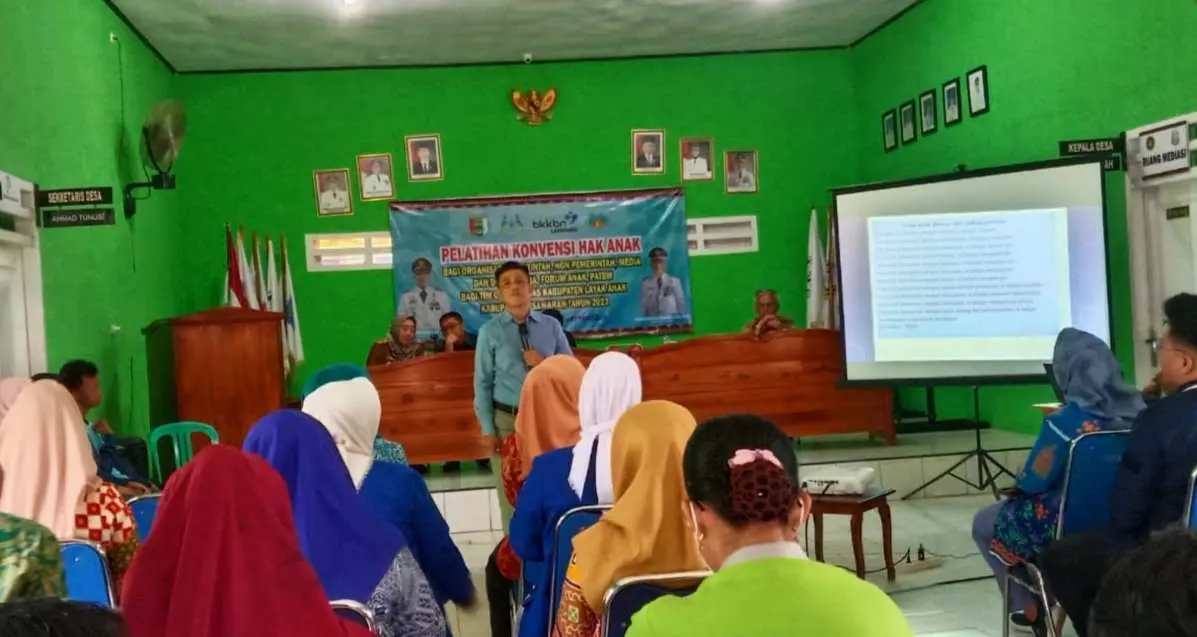 Tingkatkan Pemahaman Hak Anak, Pemkab Pesawaran Gelar Pelatihan Konvensi Hak Anak