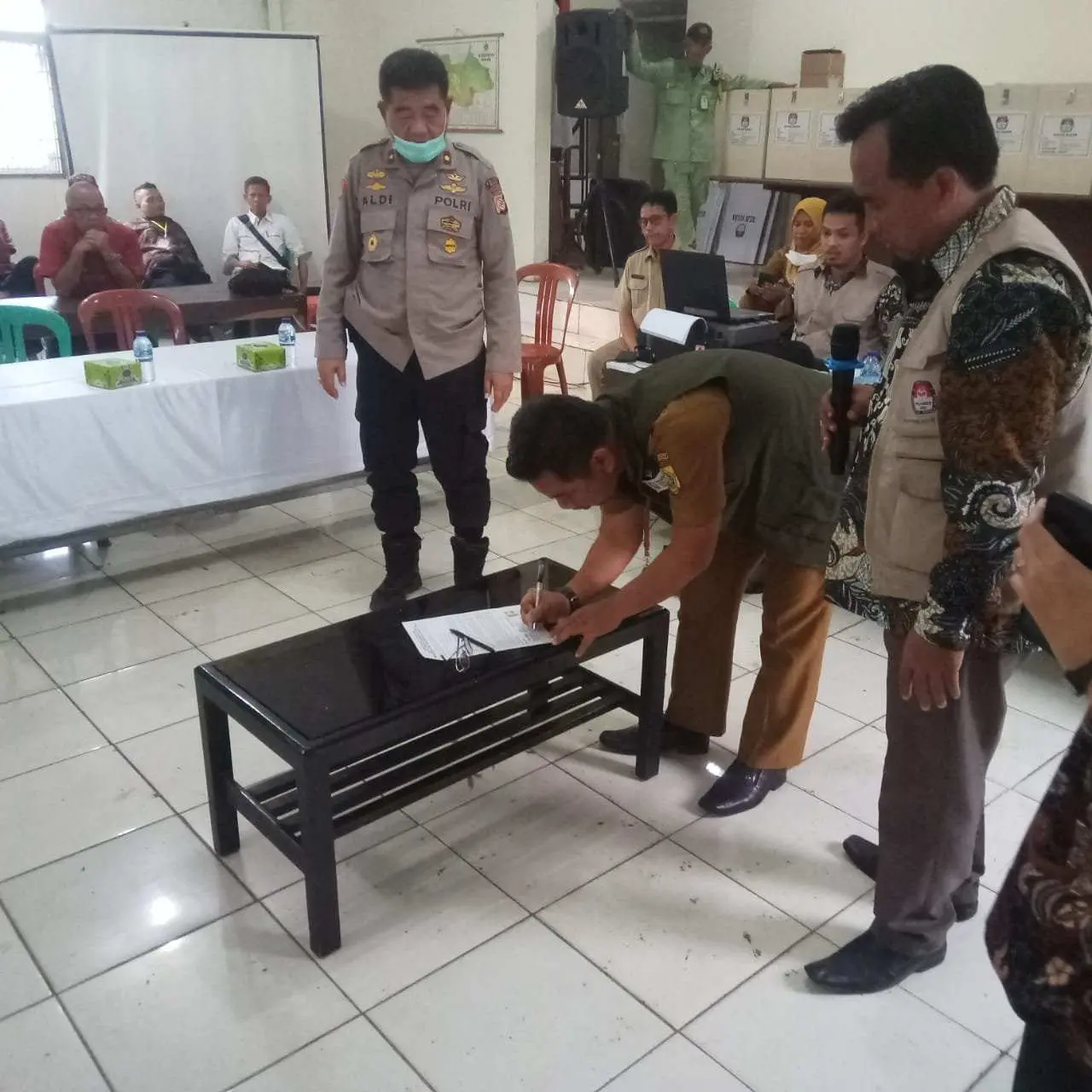 Camat Citeureup Apresiasi Semua Pihak Yang Telah Mewujudkan Pilkades Damai
