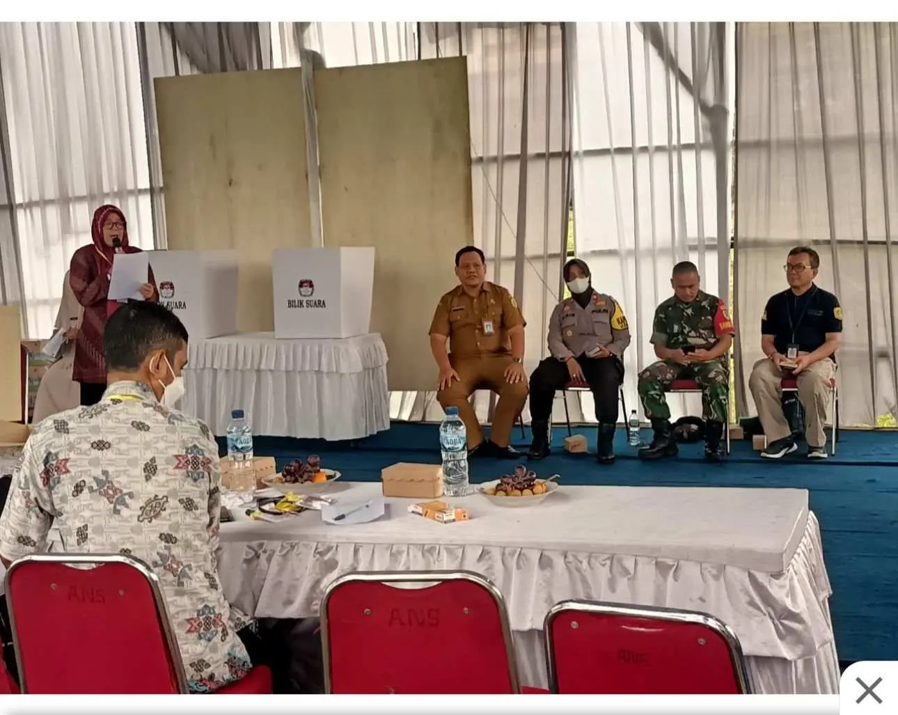 Pilkades di Dua Desa di Kecamatan Kemang Dijaga Ketat Polisi