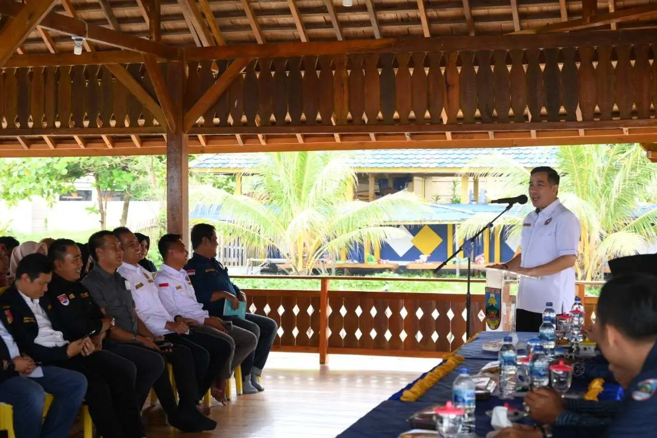 Rakor Persiapan BBKT Tahun 2023 Karang Taruna Provinsi Lampung di Pesisir Barat