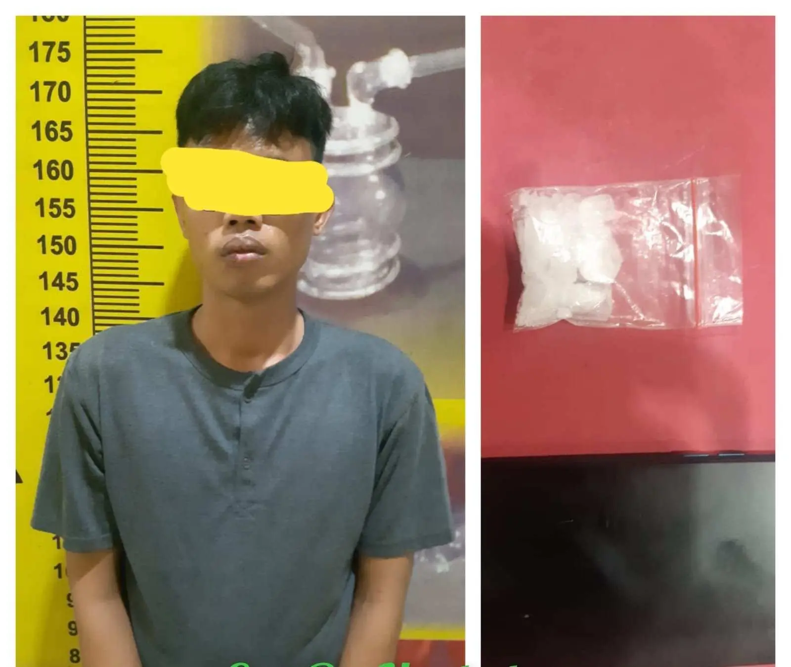 Diduga Konsumsi Narkoba RS Diamankan Satres Narkoba Polres Pesawaran 