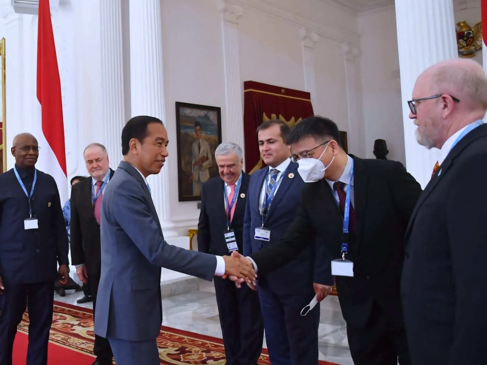 Presiden Jokowi Terima Delegasi World Water Council Bahas World Water Forum Ke-10 tahun 2024