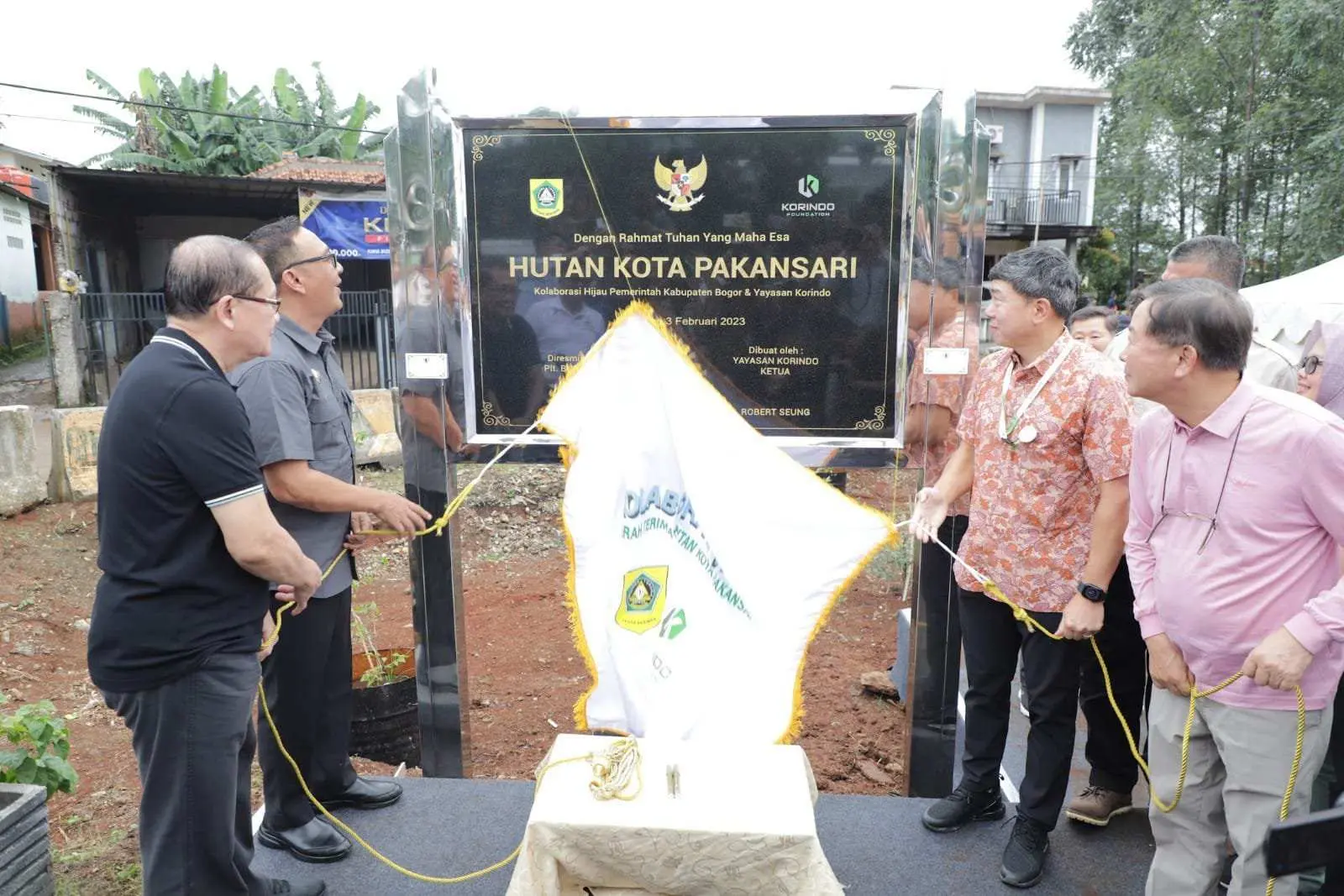 Hutan Kota di Kawasan Stadion Pakansari Cibinong, Diproyeksikan Jadi Paru-paru Kabupaten Bogor