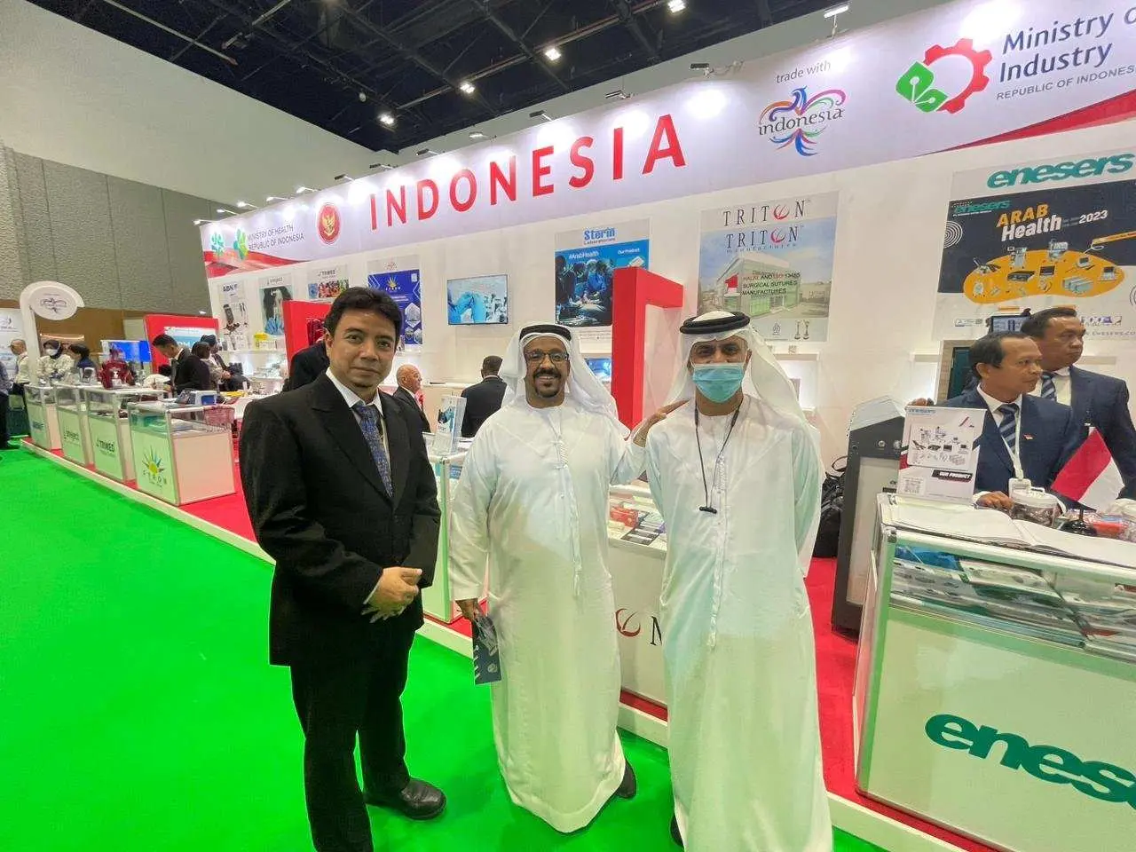 PT Triton Produsen Benang Bedah Nasional Buka Pasar di Timur Tengah Melalui Arab Health 2023