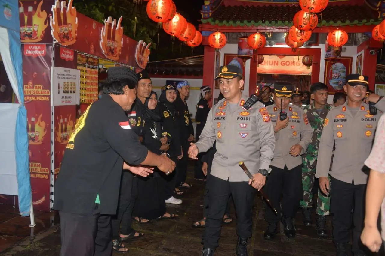 Pastikan Perayaan Imlek Berjalan Aman, Polisi Kontrol Vihara