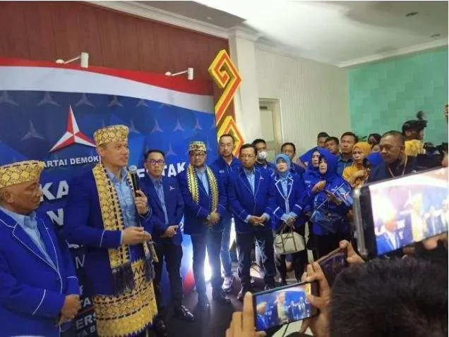 AHY Lantik Pengurus DPC Partai Demokrat Se-Provinsi Lampung 