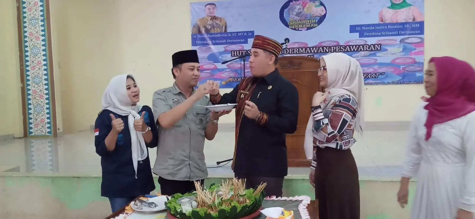 HUT Srikandi Dermawan Yang Ke-2 Dihadiri Bupati Pesawaran