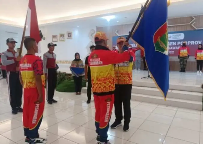 Lepas Kontigen  PORPROV Lampung IX. Ini Harapan Bupati Pesawaran 