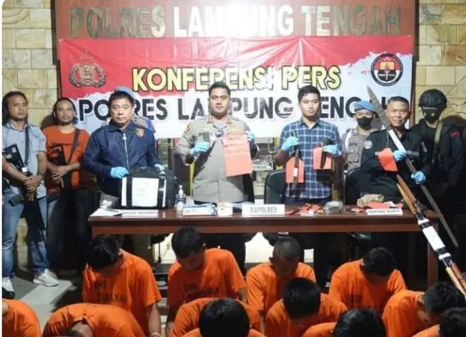 Terkait Kerusuhan di PT GAJ Lamteng, Polisi Tetapkan 18 Orang Sebagai Tersangka