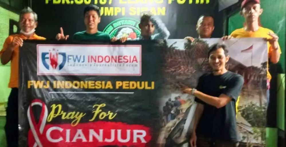 Ketum FWJ Indonesia: Gempa Cianjur Uji Kepekaan Sosial Kita