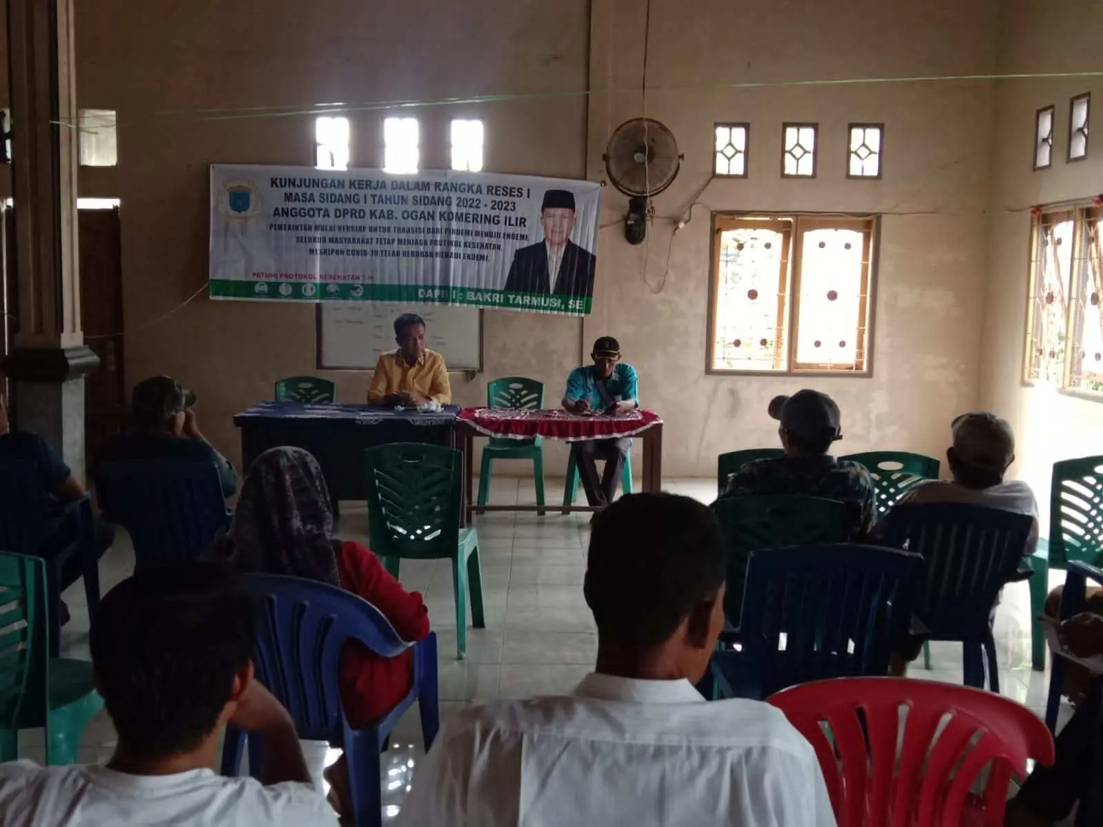 Bakri Tarmusi,SE Akan Perjuangkan Aspirasi Masyarakat di DPRD