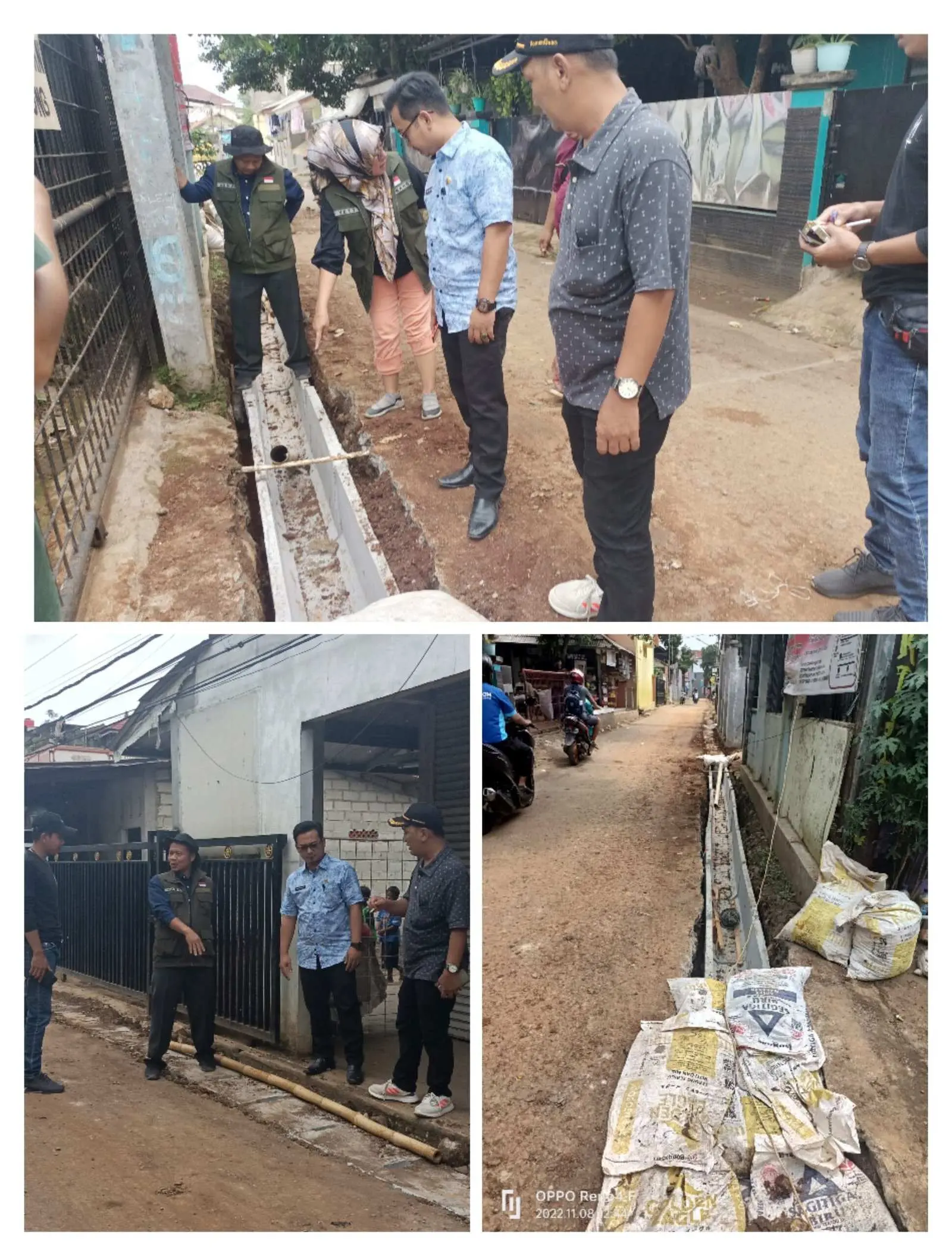 Manfaatkan Samisade, Desa Sanja Bangun Jembatan dan Drainase