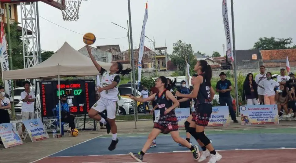 Taklukan Tim Kota Cirebon, Tim Basket Putri Kabupaten Bogor Juara Babak Penyisihan