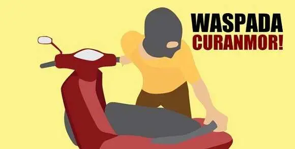 Maling Sikat Motor dari Garasi Warga Begelen
