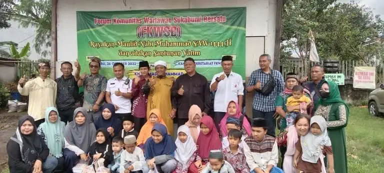FKWSB Adakan Santunan Anak Yatim dan Peringatan Maulid Nabi Muhammad