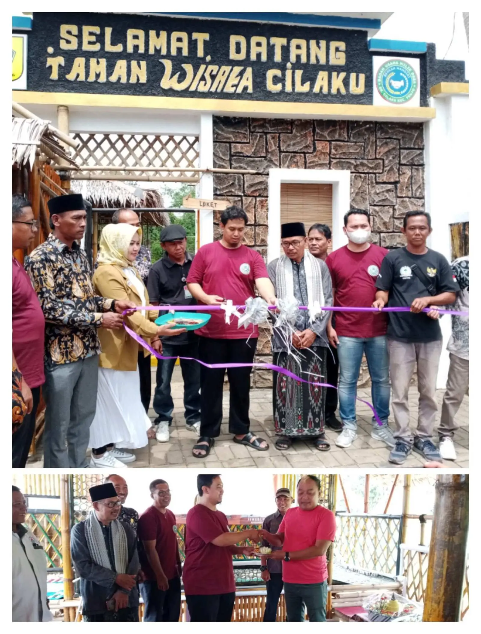 Launching BumDes Berkah Mandiri Desa Cilaku Hadirkan Bintang Tamu Pelawak Aziz Gagap