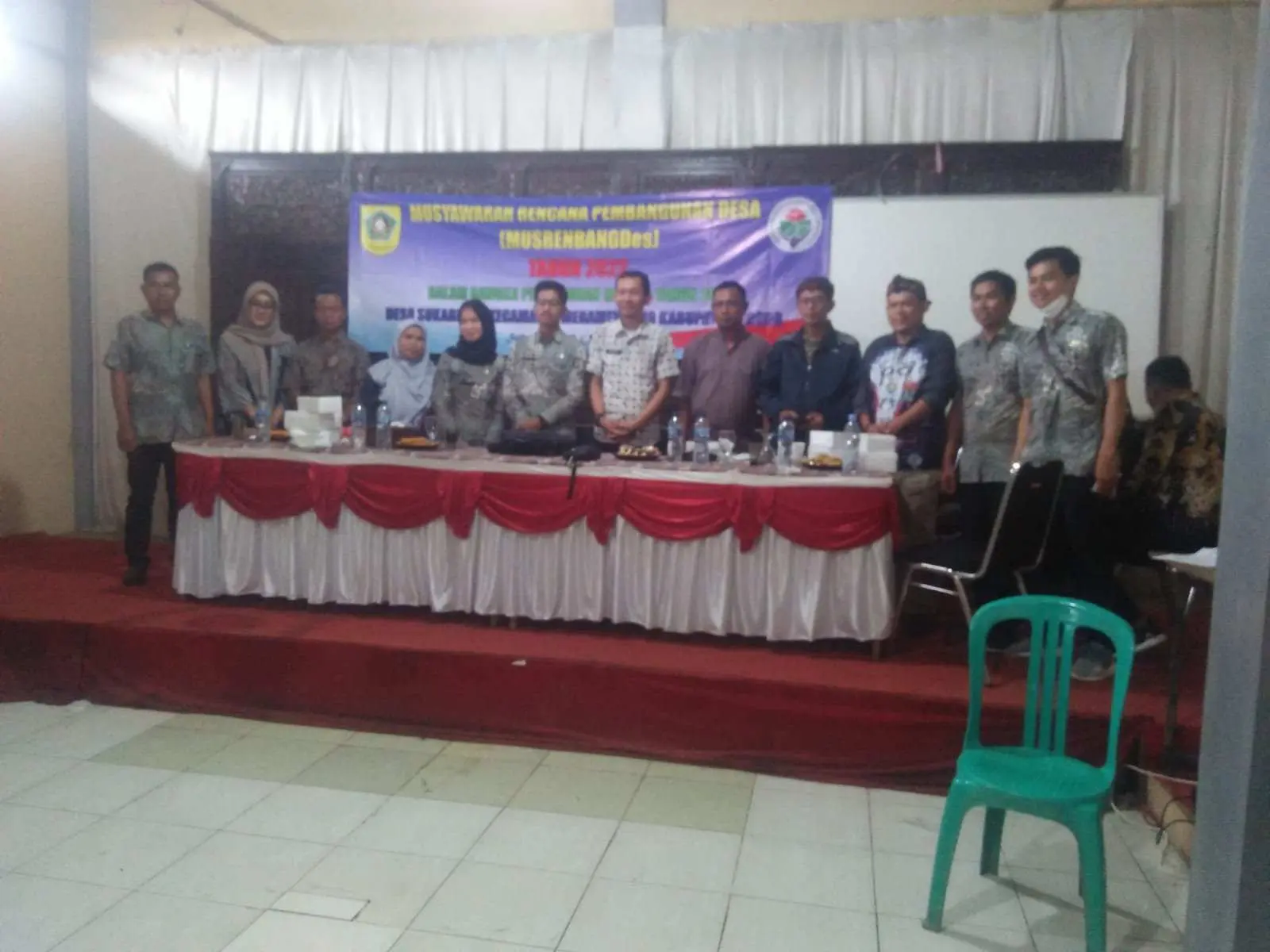 Pemdes Sukaresmi Kecamatan Megamendung Gelar Musrenbangdes Program Anggaran 2023