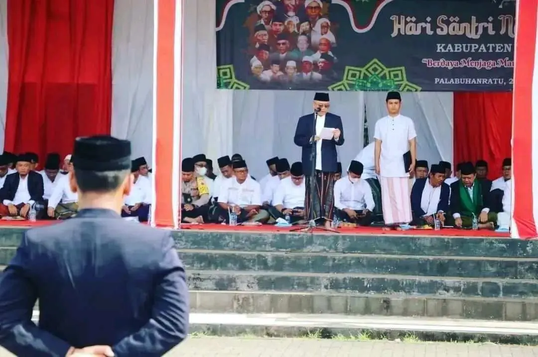 Peringatan Hari Santri Nasional Kabupaten Sukabumi, Berdaya Menjaga Martabat Kemanusiaan