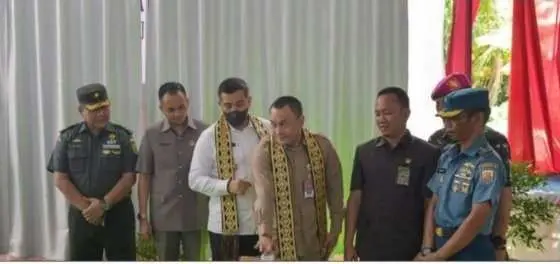 Peresmian Desa Definitif Kabupaten Pesawaran Dihadiri Brigif 4 Marinir/BS