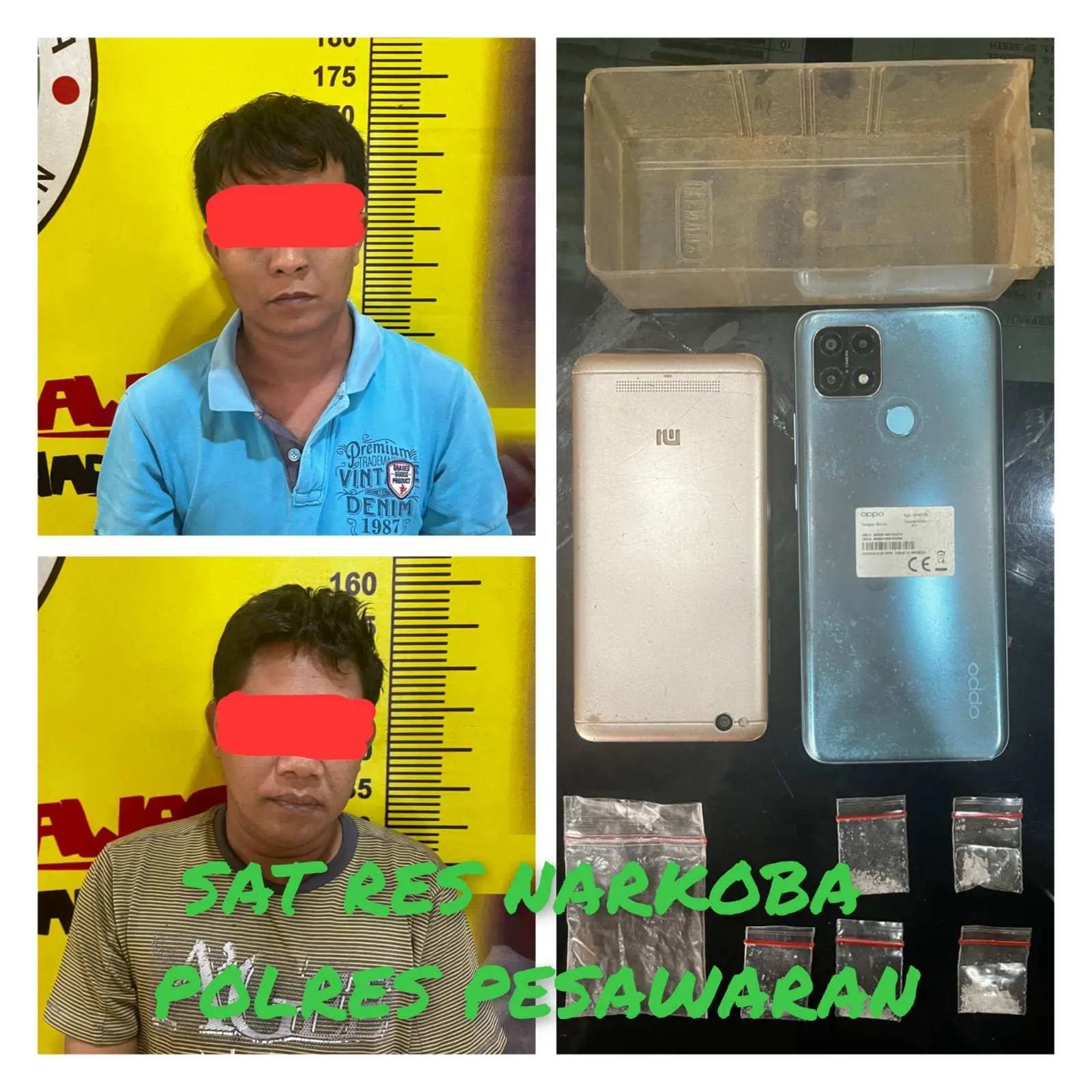 Diduga Edarkan Obat Terlarang Dua Warga Desa Pasar Baru Diamankan Polisi