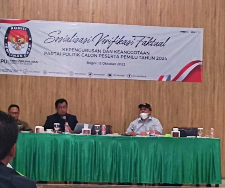 KPU Sosialisasikan Verfak, Parpol Terkesan Cuek