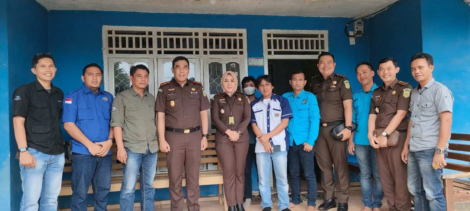 Jalin Sinergitas Kejari Kunjungi Kantor PWI Mesuji