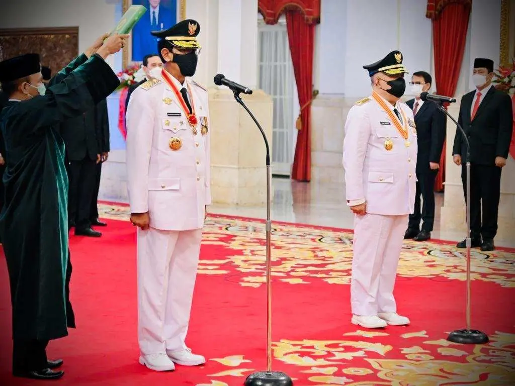 Presiden Jokowi Lantik Gubernur dan Wakil Gubernur DIY Periode 2022-2027