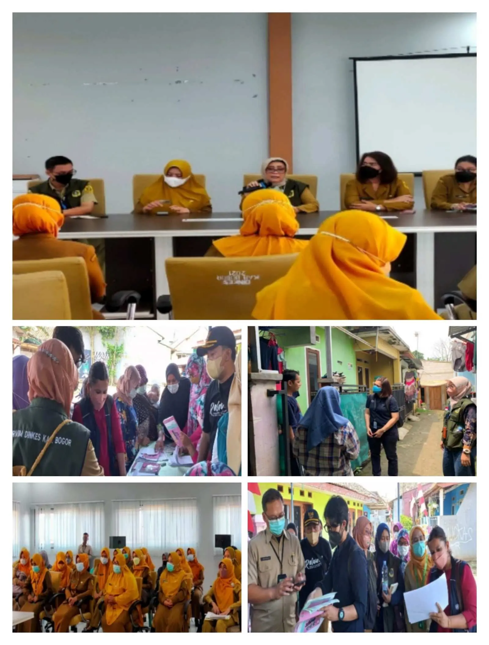 Dinas Kesehatan Kabupaten Bogor Gelar Kegiatan Bulan Imunisasi Anak Nasional