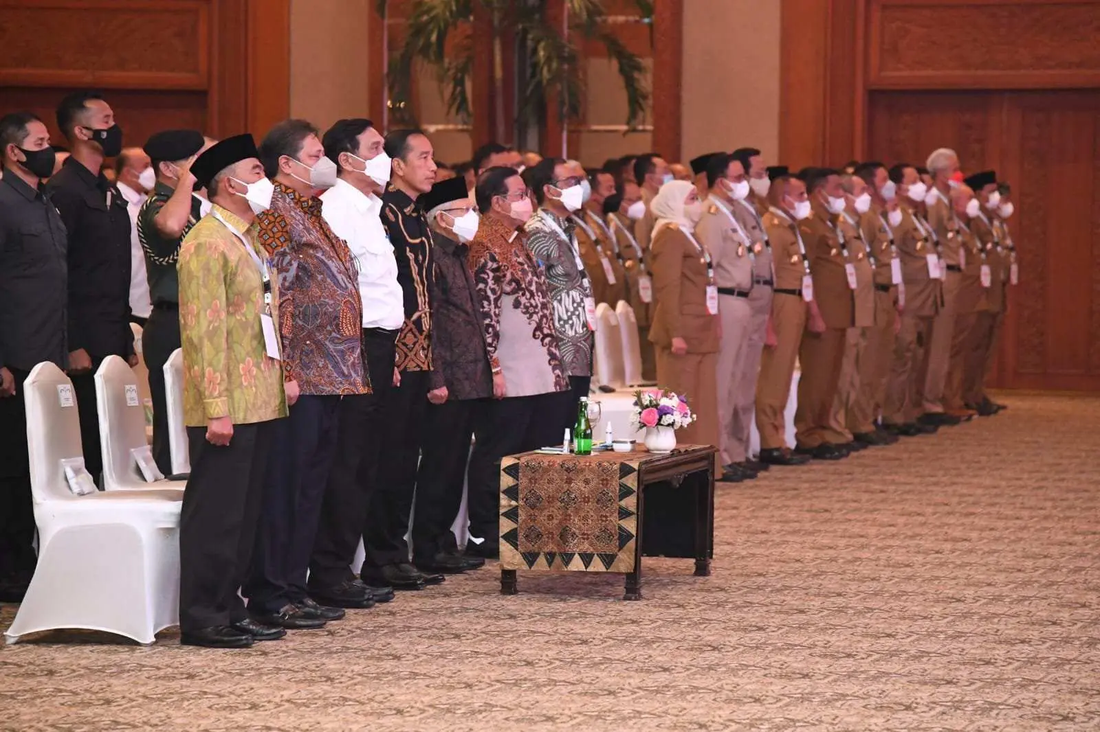Jokowi Ajak Kementerian dan Kepala Daerah Kompak Tangani Inflasi