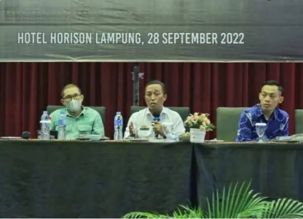 Kadis Kominfotik Provinsi Lampung Buka Kegiatan Peningkatan Mutu SDM Dalam P3SPS