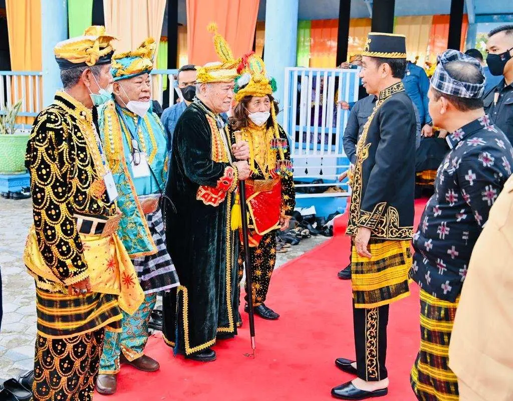 Presiden  Jokowi Apresiasi Kesultanan Buton Mampu Jaga Kearifan Lokal