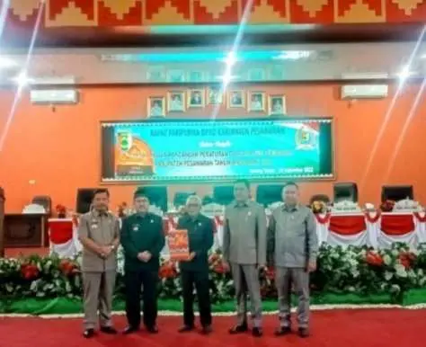 DPRD Pesawaran Gelar Rapat Paripurna Bahas Raperda Perubahan