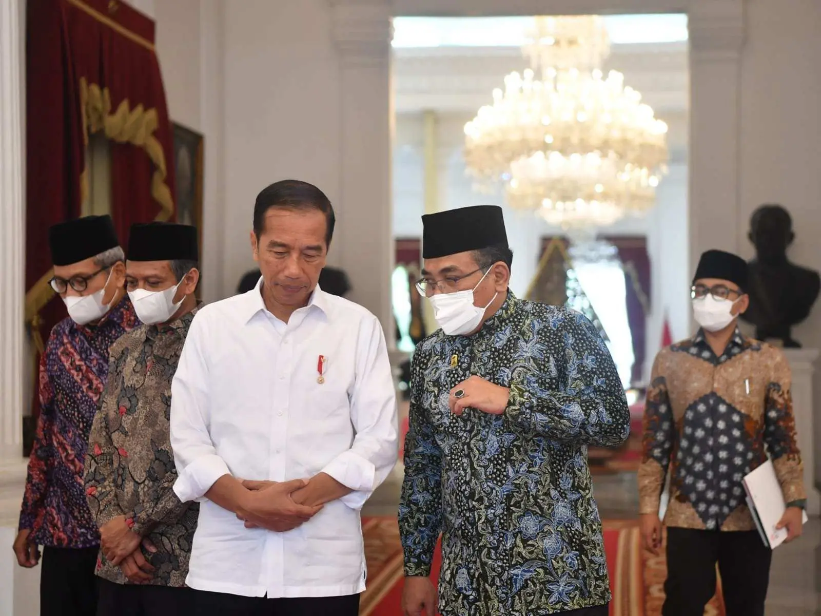 Temui Presiden Jokowi Ketua PBNU, Bahas Persiapan R20