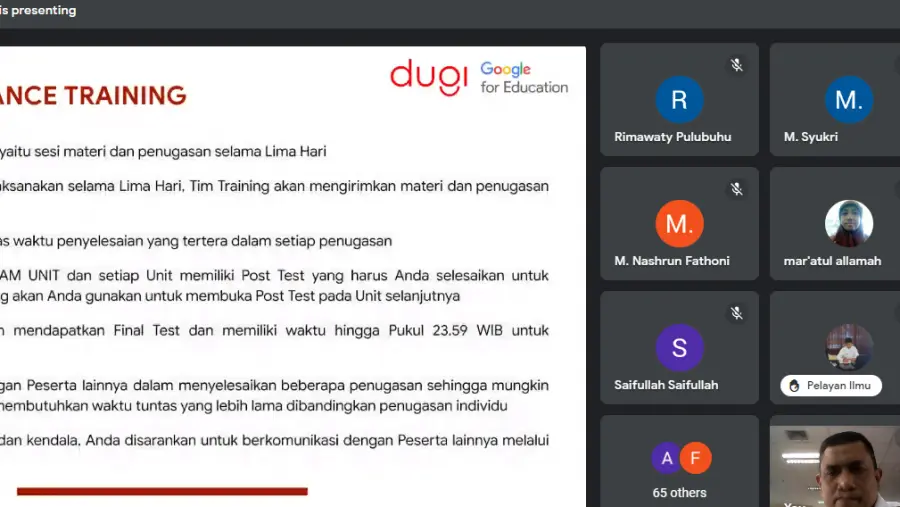 Akselerasi Transpormasi, Kemenag Beri Pelatihan Digital Guru PAI SMA