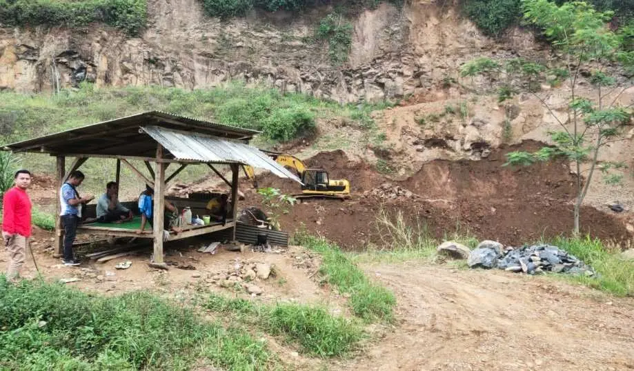 Empat Orang Penambang Liar di Lampung Ditangkap Polisi