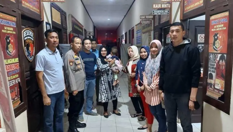 Ibu Yang Aniaya Anak Kandungnya di Lampung Akhirnya diamankan Polisi