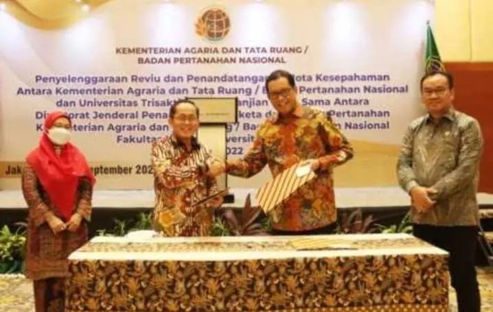 Upayakan Percepatan Penanganan dan Penyelesaian Konflik Pertanahan, Kementerian ATR/BPN Jalin Sinergitas dengan Civitas Akademika