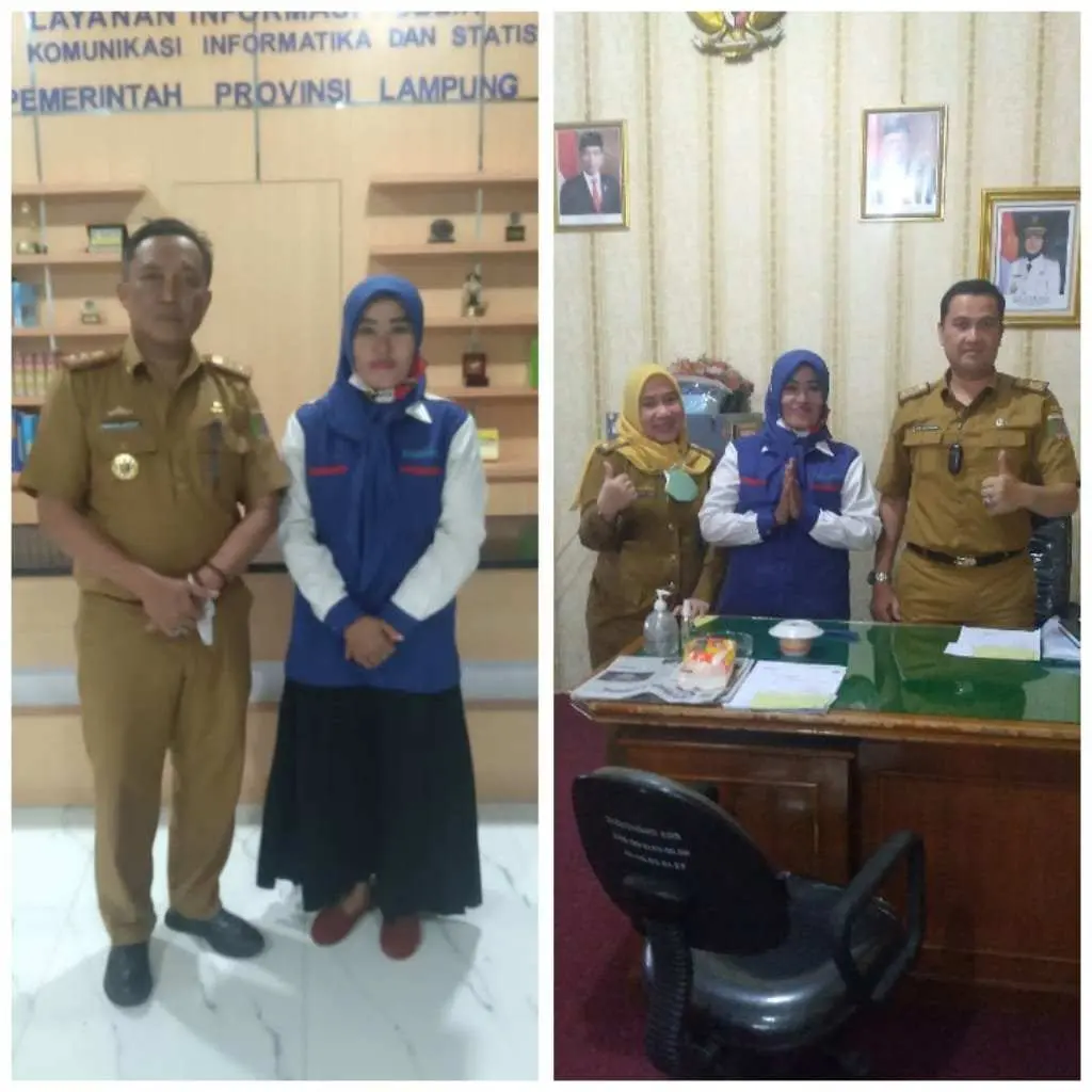 Jalin Sinergitas dengan Media, Kadis Kominfotik Provinsi Lampung Terima Kunjungan Awak Media Tugas Bangsa