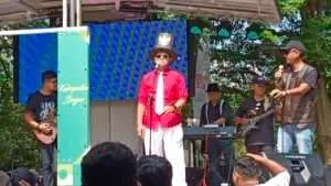 Kadis DPKPP Kabupaten Bogor “Goyang” Pegawainya di Acara Puncak HUT RI