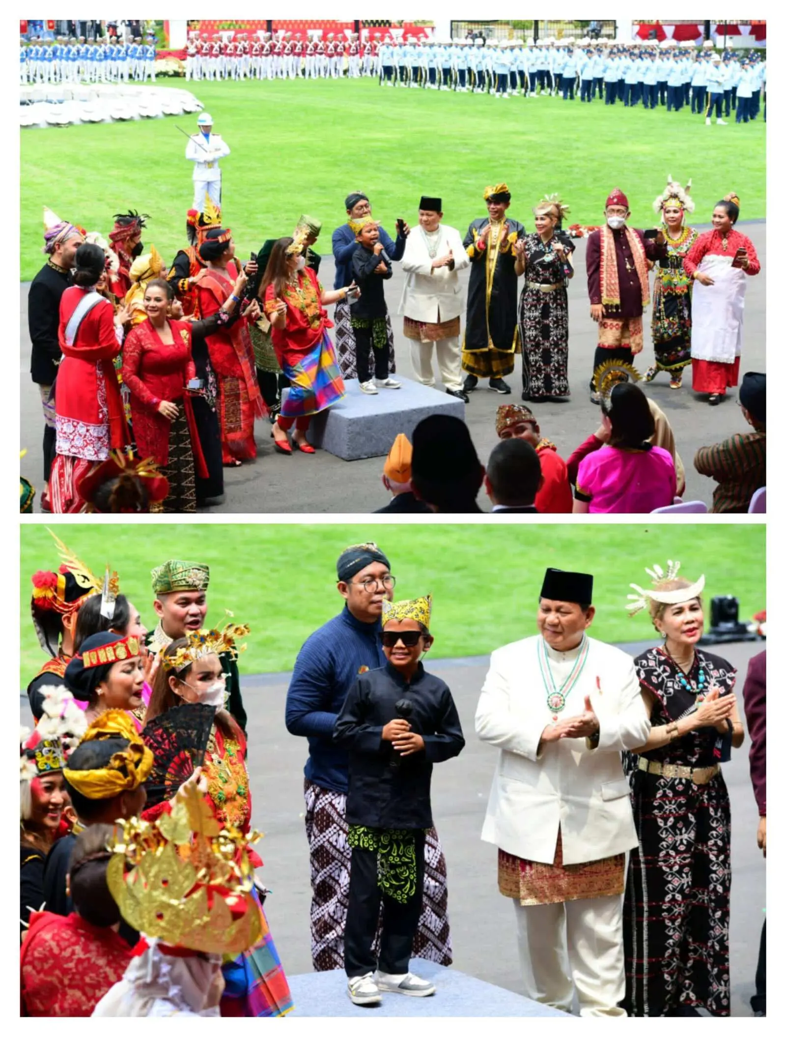 Farel Prayoga “Goyang” Istana Merdeka