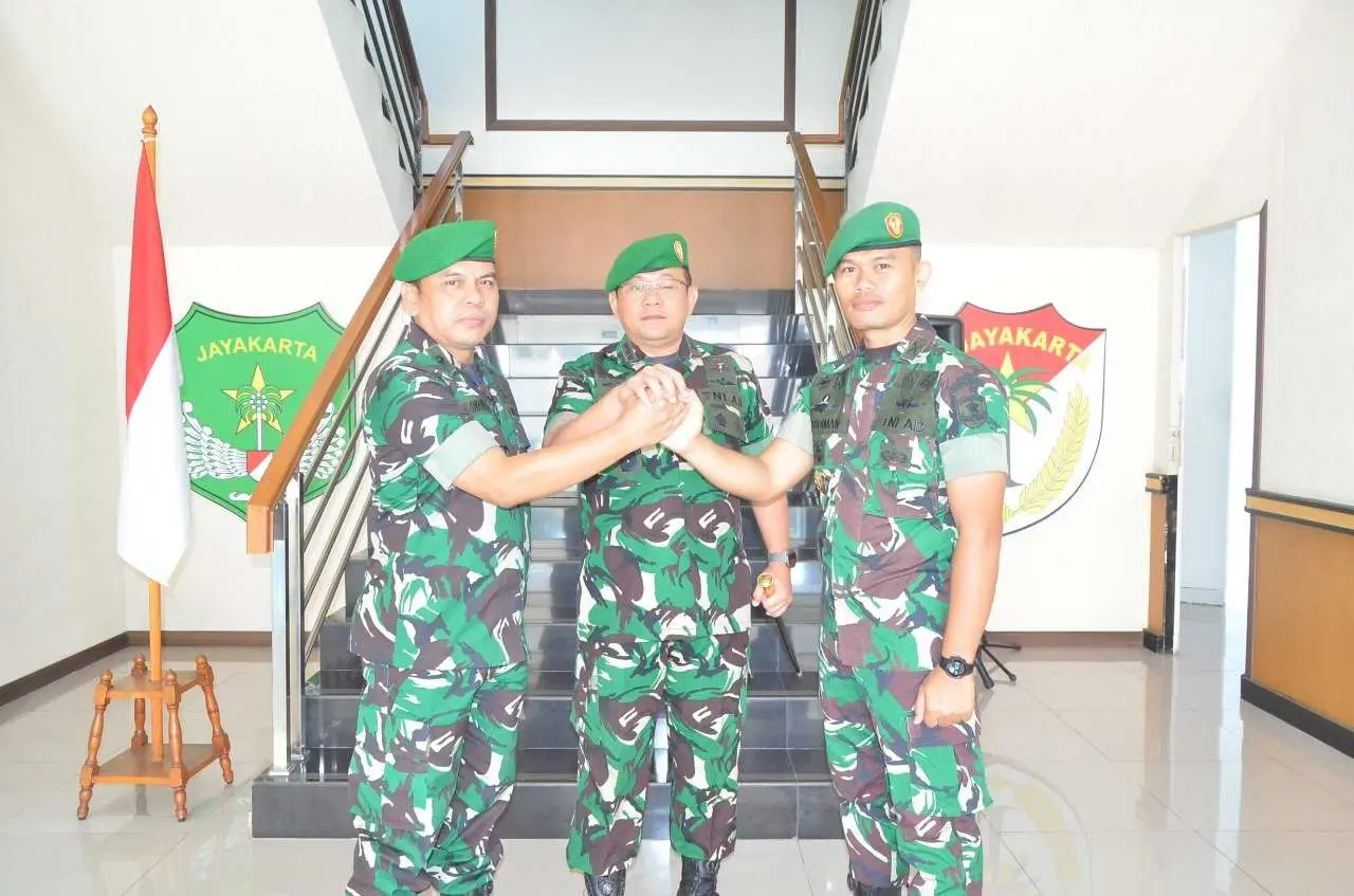 Dandim 0505/JT Pimpin Korp Rapot Danramil 02/Matraman dan Pasiter