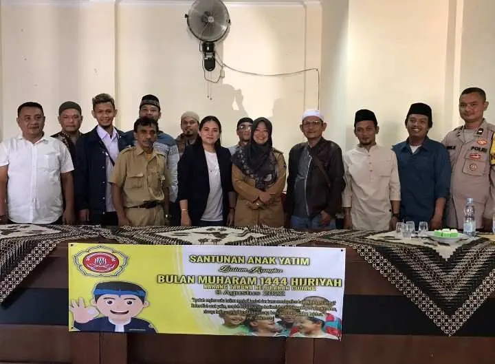 Giat Positif Kartar Kelurahan Gudang, Santuni Ank Yatim