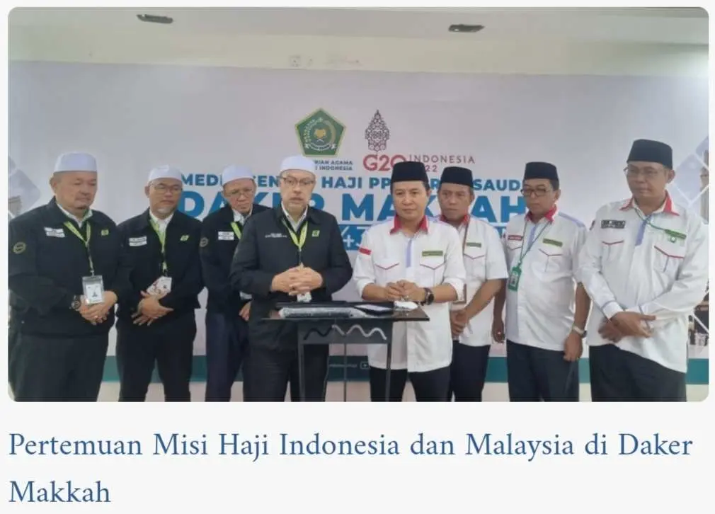 Tabung Haji Malaysia Puji Tim Haji Indonesia