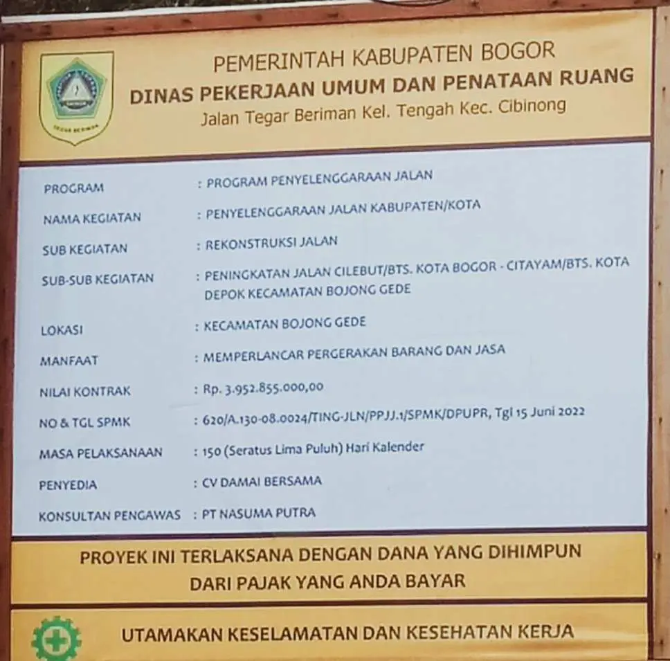 Ada Apa? Sudah Sebulan Lebih Proyek Jalan Ini Tak Kunjung Dikerjakan