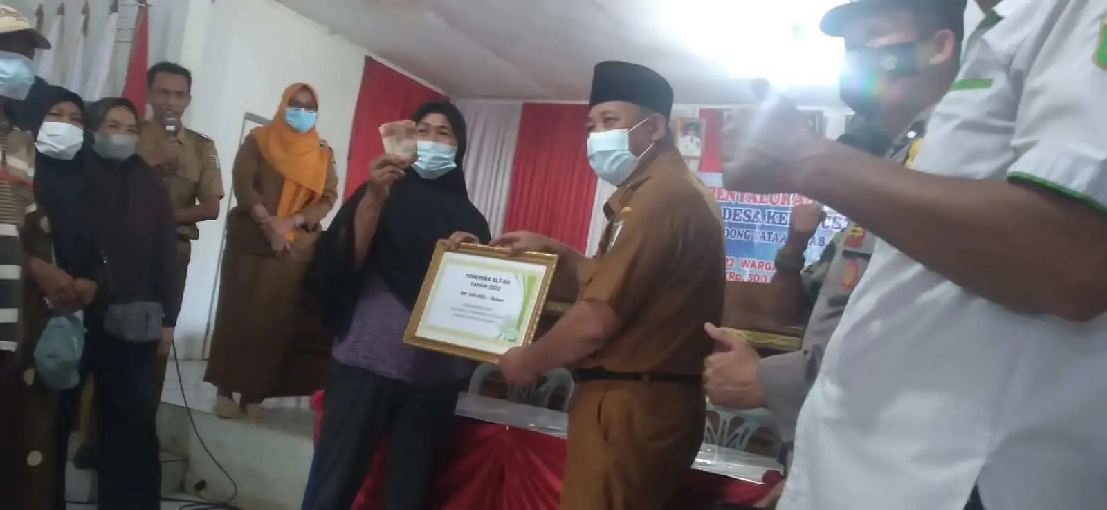 BLT – DD Tahap Kedua Desa Kebagusan Disalurkan Kepada 125 Warga