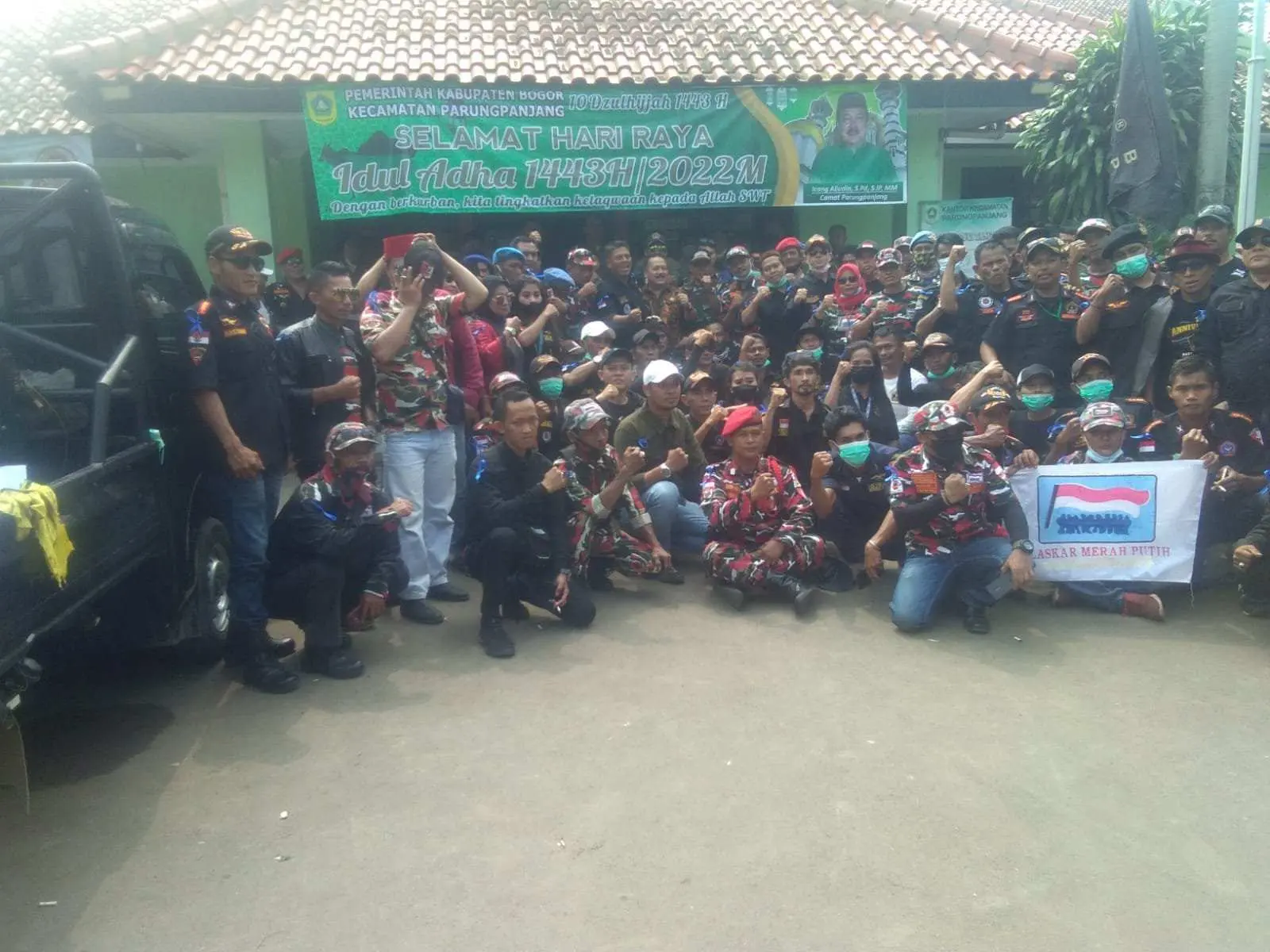 Lintas Ormas Kecamatan Parungpanjang Gelar Aksi Demo Tuntut Penegakan Perbub 120 Terkait Jalur Tambang