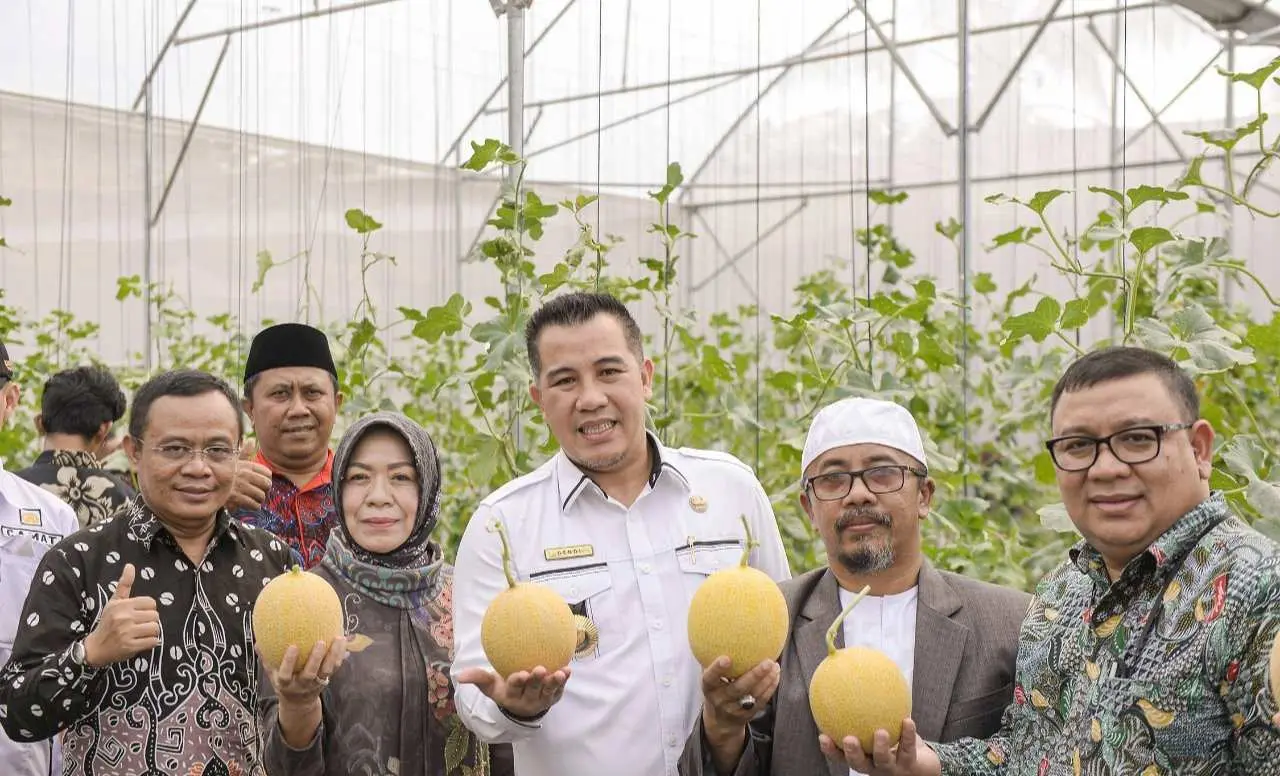 Bupati Pesawaran Apresiasi langkah Pondok Pesantren Al Hidayat Gerning Kembangkan Komoditas Holtikultura