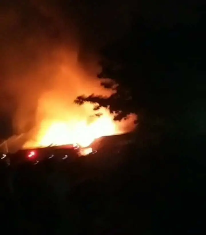 Bedeng Arab Hangus Terbakar, Ibu dan Anak Tewas Terpanggang Api